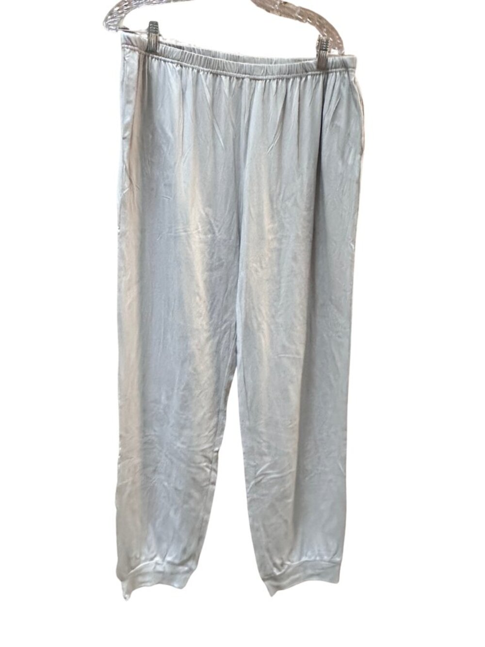 Ekouaer Light Gray Pajama Pants - Women's XXL